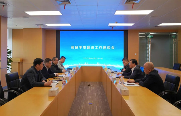 区领导调研汽车城平安建设工作