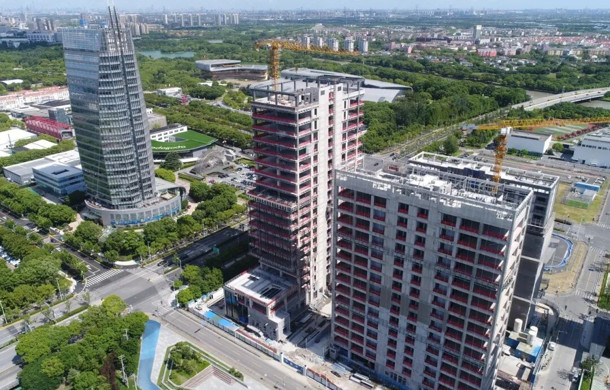 擎动未来,汽车城核心区地标之作!“嘉芯荟”智慧商办将于2026年整体亮相